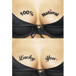 SexShop - Tatuaże czasowe na dekolt - Ta-Ta-Toos 100% Natural & Lucky You - online