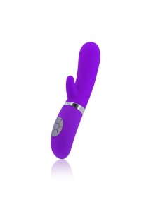 SexShop - Wibrator ze stymulatorem - Maia Toys Vibrator with Clit Stem Neon Purple - online