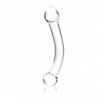 SexShop - Dildo do stymulacji punktu G - Glas Curved G-Spot Stimulator Glass Dildo  - online