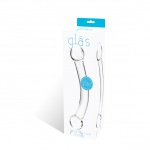 SexShop - Dildo do stymulacji punktu G - Glas Curved G-Spot Stimulator Glass Dildo  - online