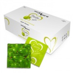 SexShop - Jabłkowe prezerwatywy MoreAmore Condom Tasty Skin Apple 100 sztuk - online