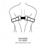 SexShop - Kajdanki na ramiona na plecy - Fifty Shades of Grey Arm Restraints  - online
