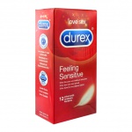 SexShop - Prezerwatywy cienkie - Durex Feeling Sensitive Condoms 12 szt - online
