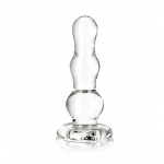 SexShop - Szklany stopniowany plug analny - Glas Glass Butt Plug   - online