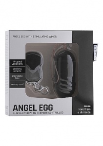 WIBRUJĄCE jajeczko STYMULUJĄCE Angel - Angel Egg - Black