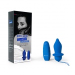 SexShop - Wibrujący bezprzewodowy korek analny - B Swish bfilled Classic  Niebieski - online