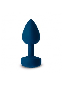 SexShop - Wibrujący plug analny - Fun Toys Gplug Large 3,9cm Niebieski - online