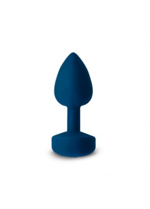 SexShop - Wibrujący plug analny ładowany - Fun Toys Gplug Small Niebieski - online